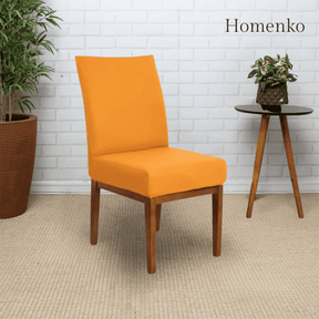 Kit Capa de Cadeira Mostarda - Homenko