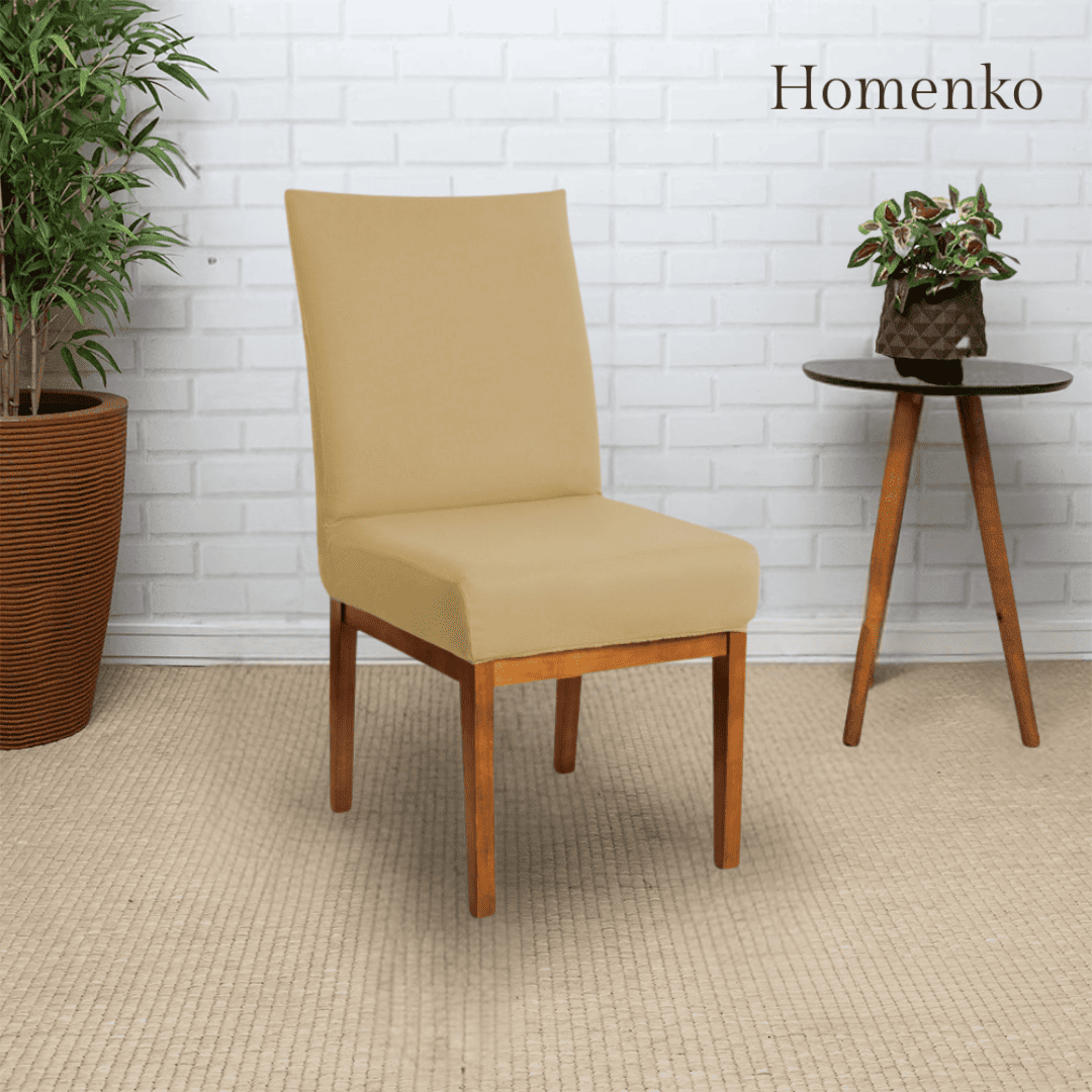 Kit Capa de Cadeira Avelã - Homenko