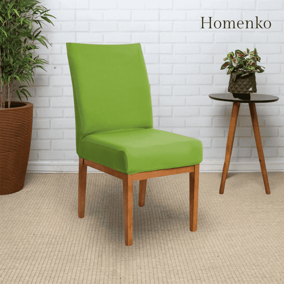 Kit Capa de Cadeira Verde - Homenko