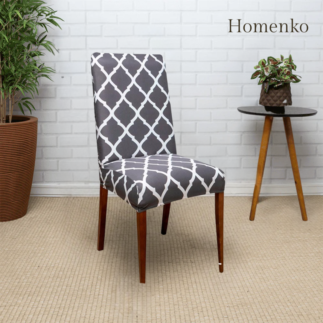 Kit Capa de Cadeira Estampa Classica - Homenko