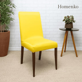Kit Capa de Cadeira Amarela - Homenko