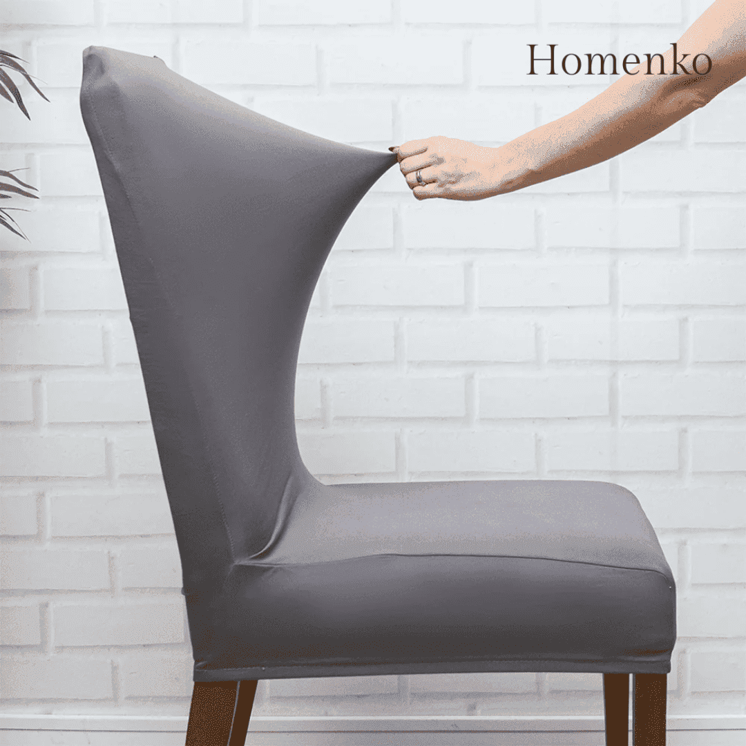 Kit Capa de Cadeira Chumbo - Homenko