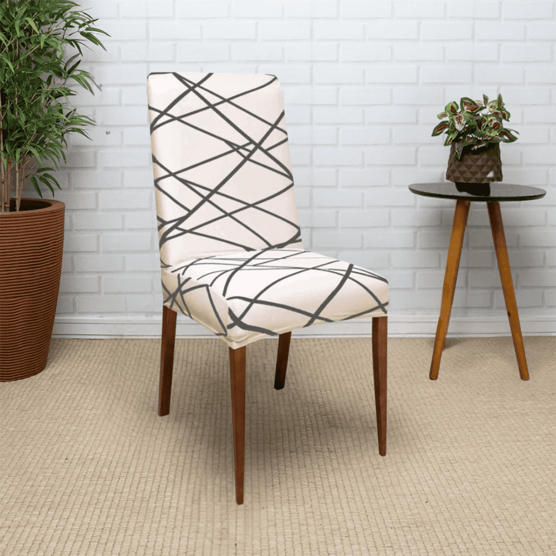 Kit Capa de Cadeira Estampada Elegância - Homenko
