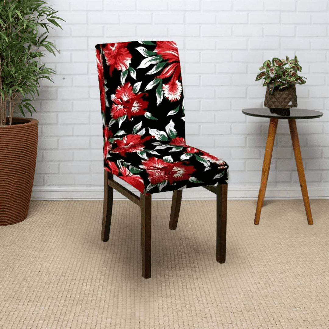 Kit Capa de Cadeira Estampada Florida - Homenko